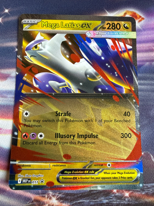 Mega Latias Ex #11 | Pokemon Promo | Mega Evolutions