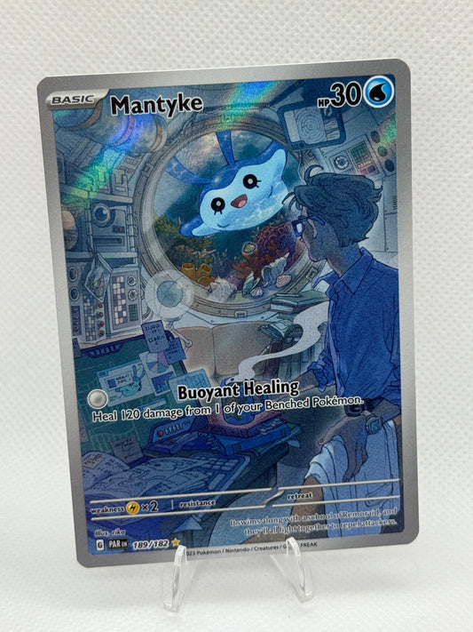 Pokemon Paradox Rift English Card | PAR | Mantyke #189