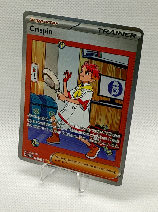 Crispin #171 | Pokemon English | Prismatic Evolutions