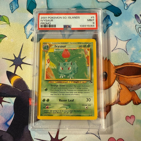 2001 | Pokemon Japanese | Southern Islands | Ivysaur Promo | PSA 9
