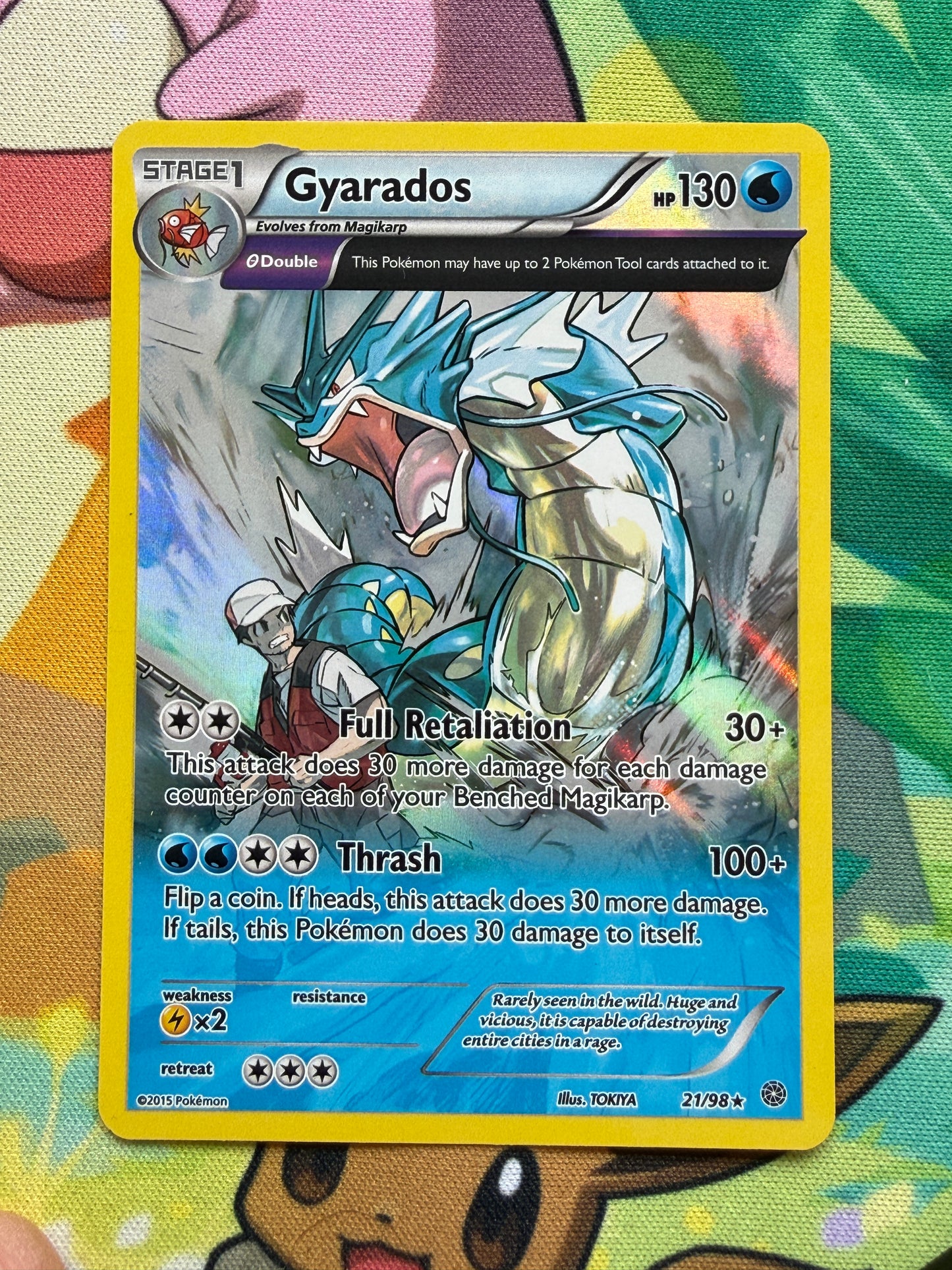 Gyarados [Holo] #21 Pokemon Ancient Origins XY