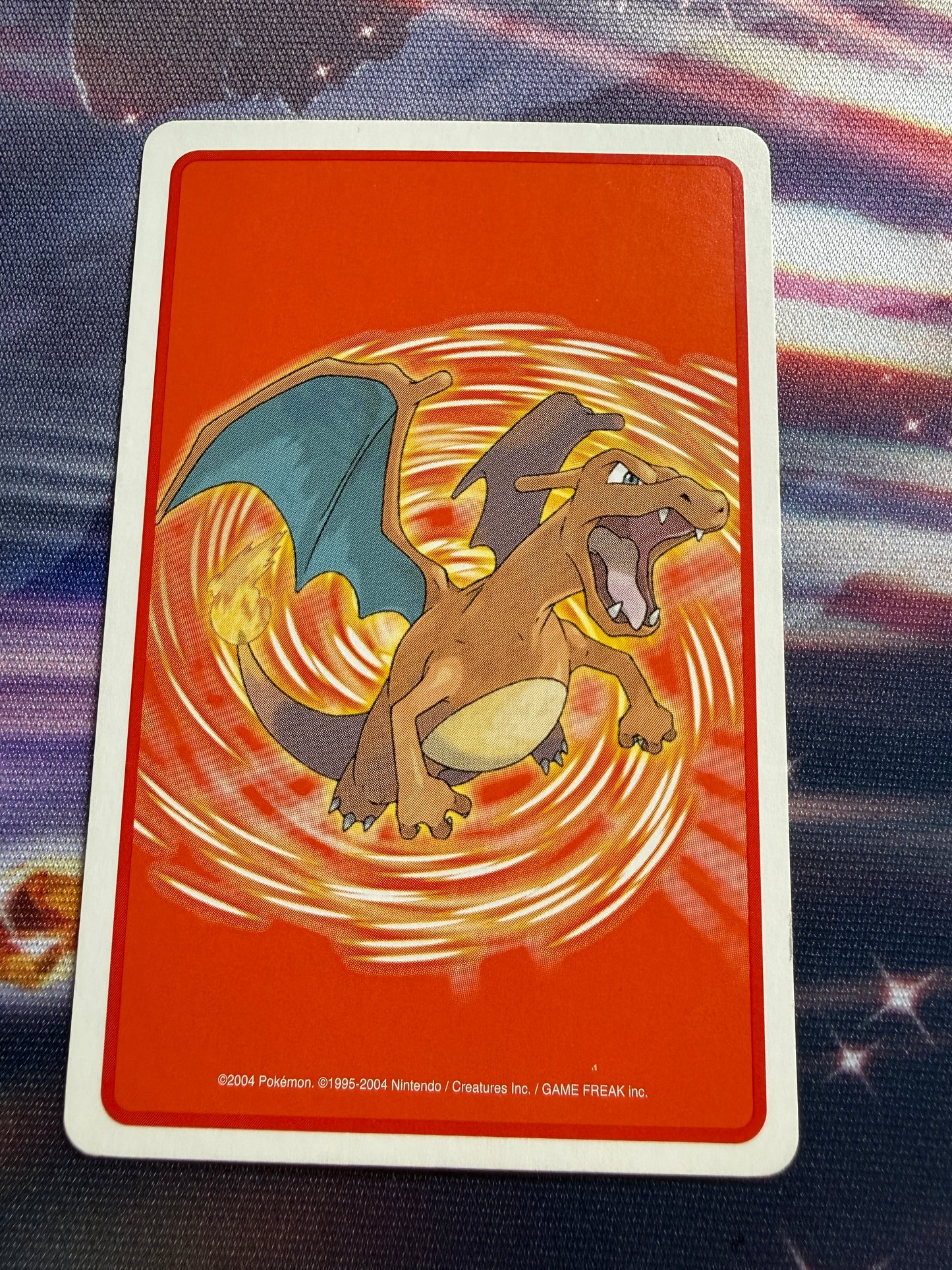 2004 Pokemon Firered Playing Card | Growlithe 7 of Diamonds