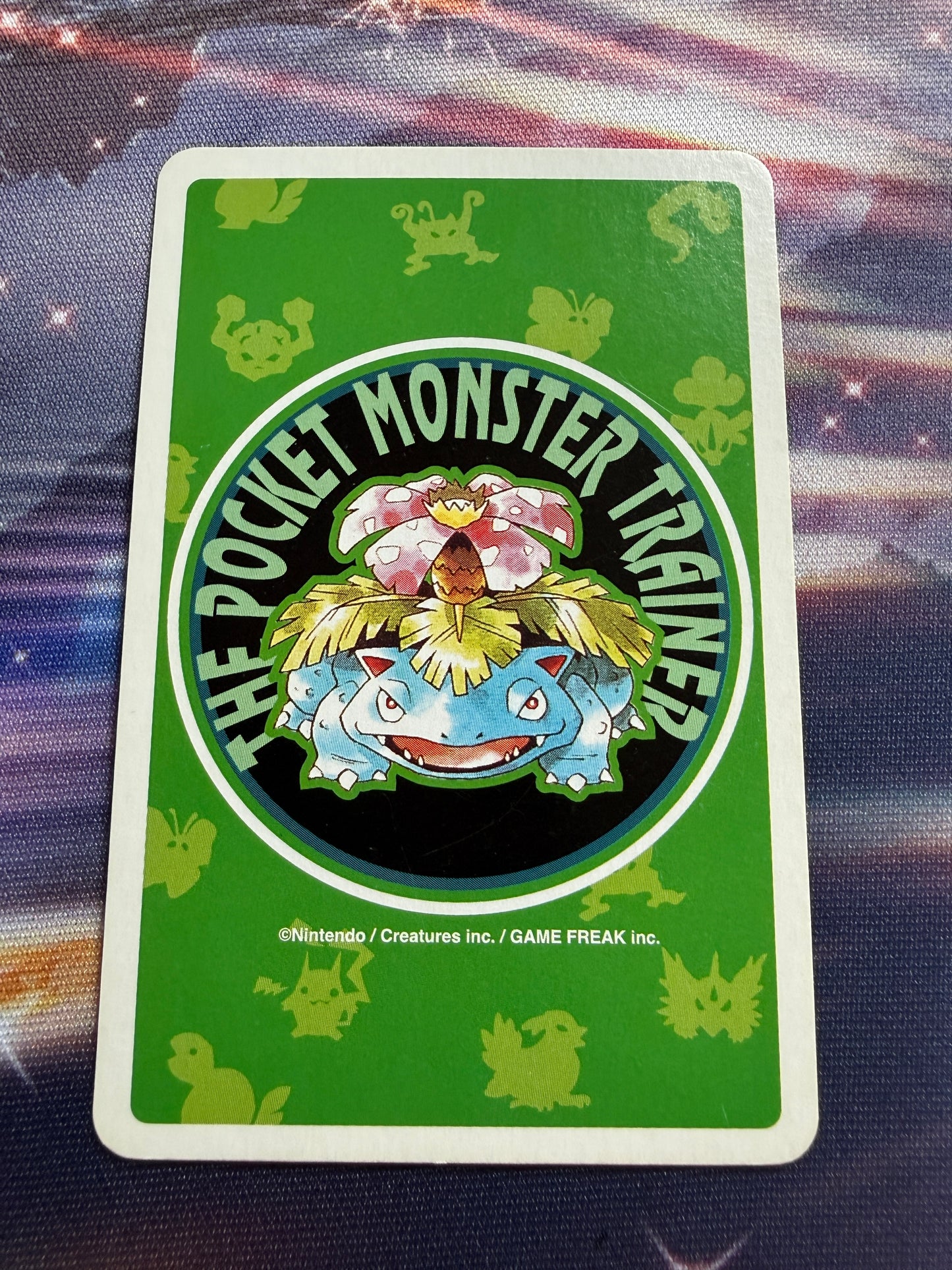 Nidoking #34 | Venusaur Green Poker Cards | 3 of Spades
