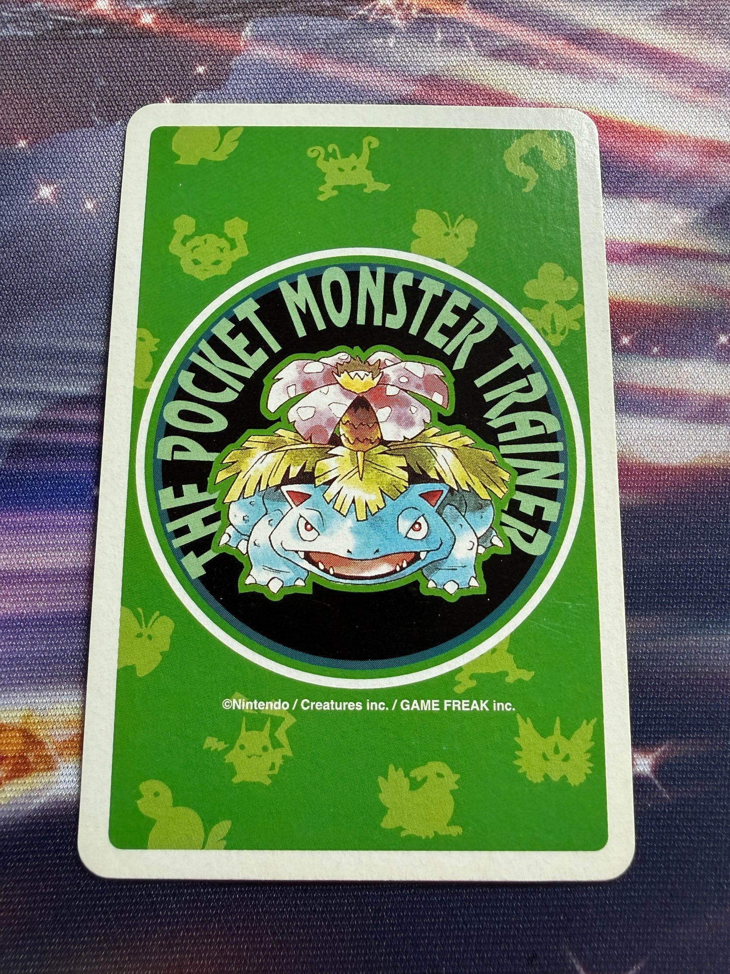Aerodactyl #142 | Venusaur Green Poker Cards | 10 of Clubs