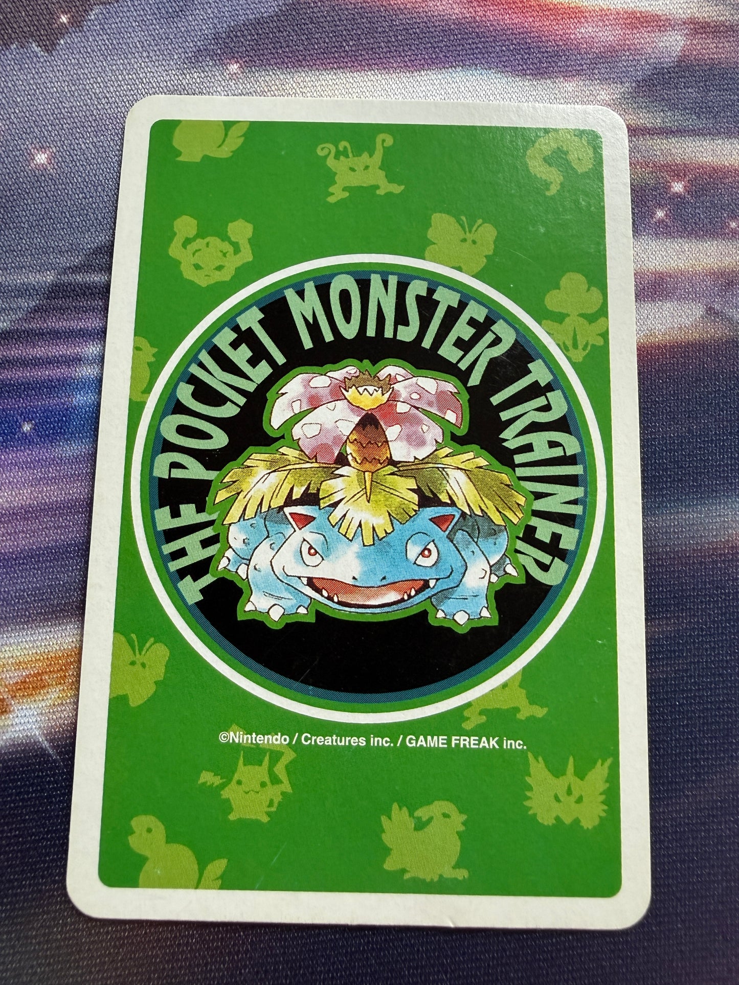 Ash | Venusaur Green Poker Cards | Joker