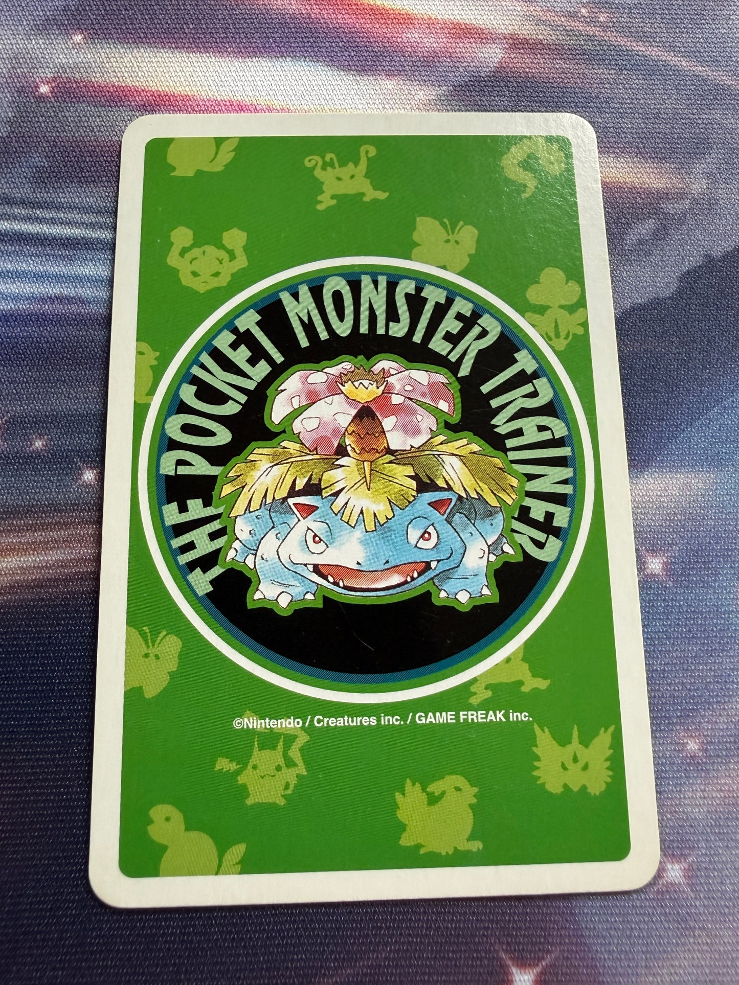 Ivysaur #2 | Venusaur Green Poker Cards | 4 of Diamonds