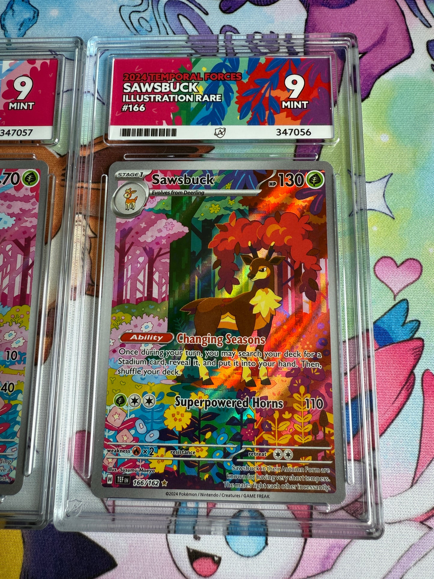 2024 Temporal Forces | Deerling and Sawbuck | Illustration Rares | #165 and #166