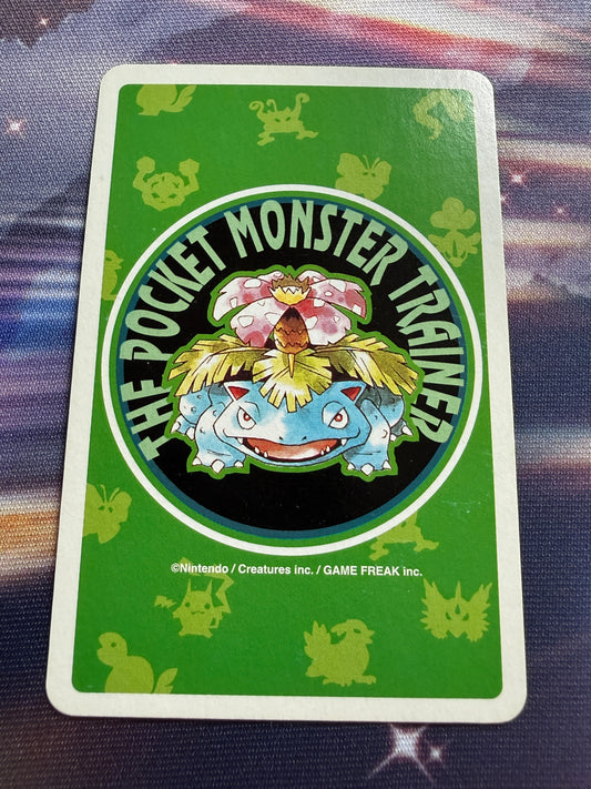 Vulpix #37 | Venusaur Green Poker Cards | Queen of Clubs