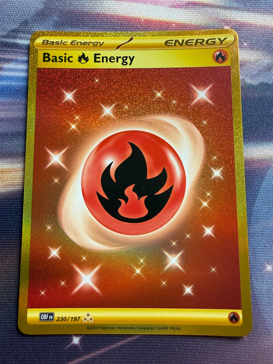 Fire Energy #230 | Pokemon | Obsidian Flames