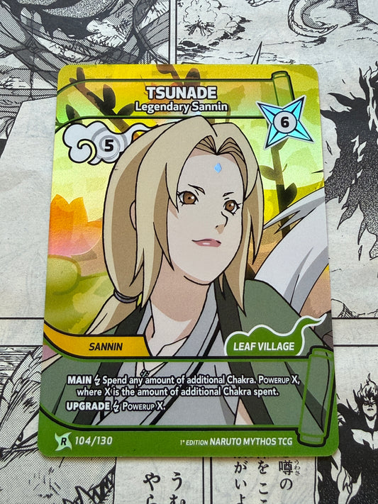Naruto Mythos TCG | Tsunade | 104/130 | Rare