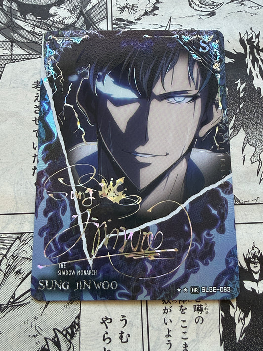 Solo Leveling Mapniverse 3rd Edition | Sung Jinwoo HR 2 Stars SL3E-093