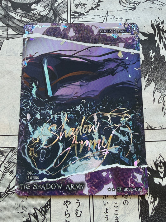 Solo Leveling Mapniverse 3rd Edition | The Shadow Army HR 2 Stars SL3E-095