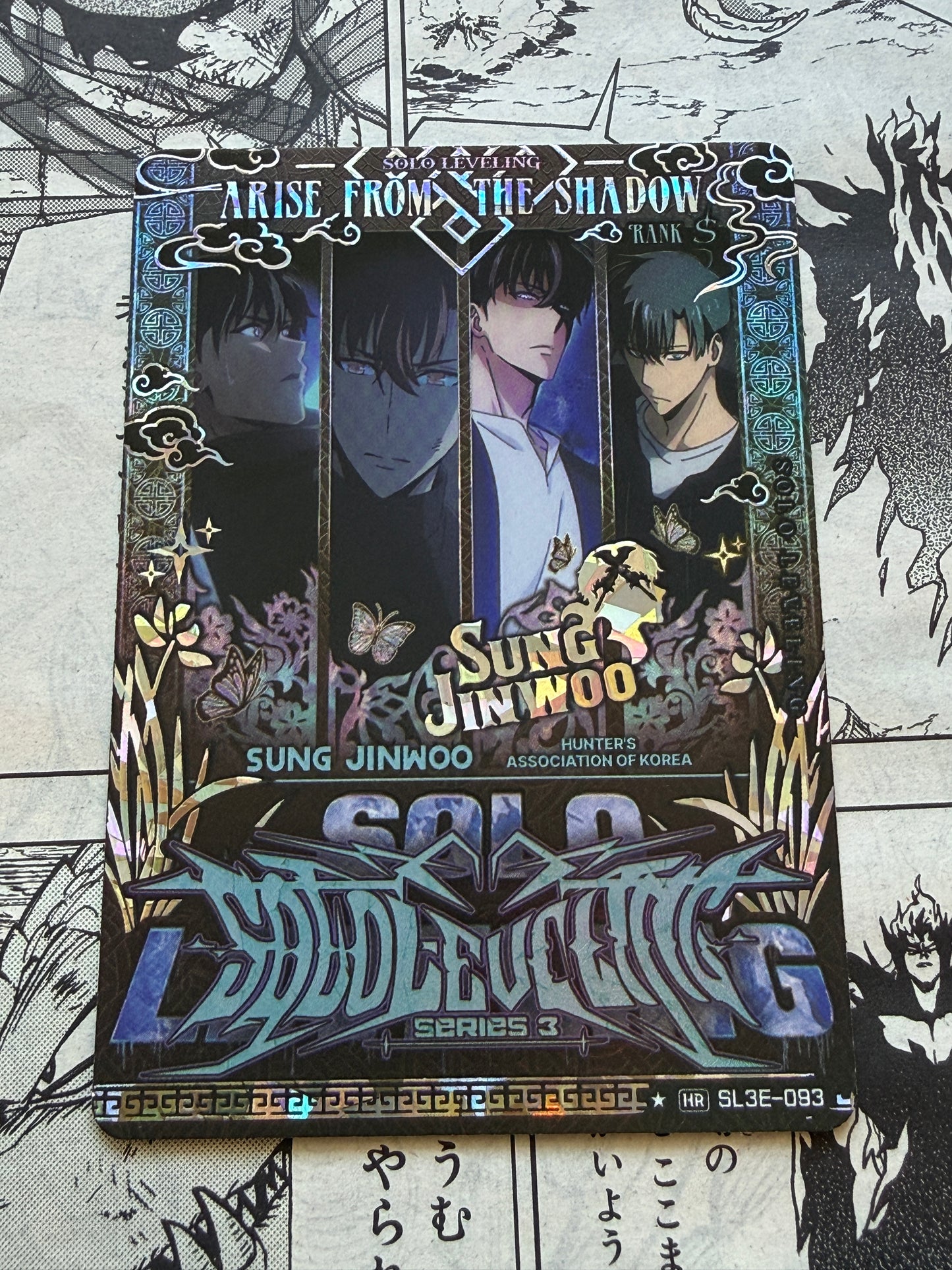 Solo Leveling Mapniverse 3rd Edition | Sung Jinwoo HR 1 Stars SL3E-093