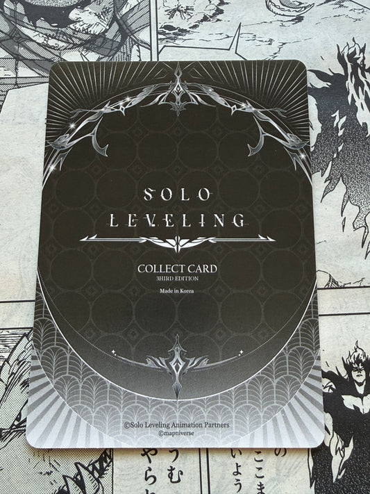 Solo Leveling Mapniverse 3rd Edition | Sung Jinwoo UR 1 Stars SL3E-086