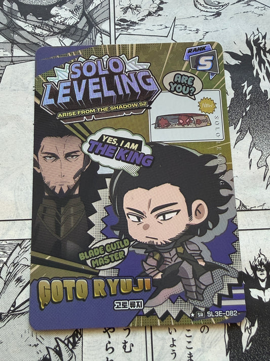 Solo Leveling Mapniverse 3rd Edition | Goto Ryuji SR 1 Star SL3E-082