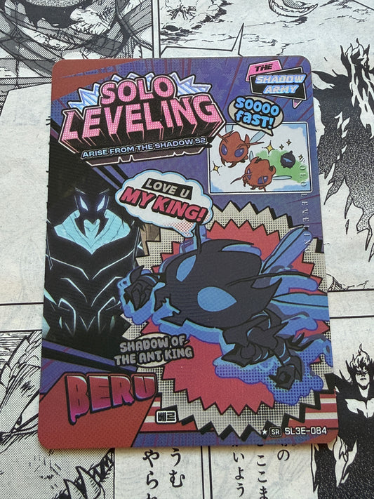 Solo Leveling Mapniverse 3rd Edition | Beru SR 1 Star SL3E-084