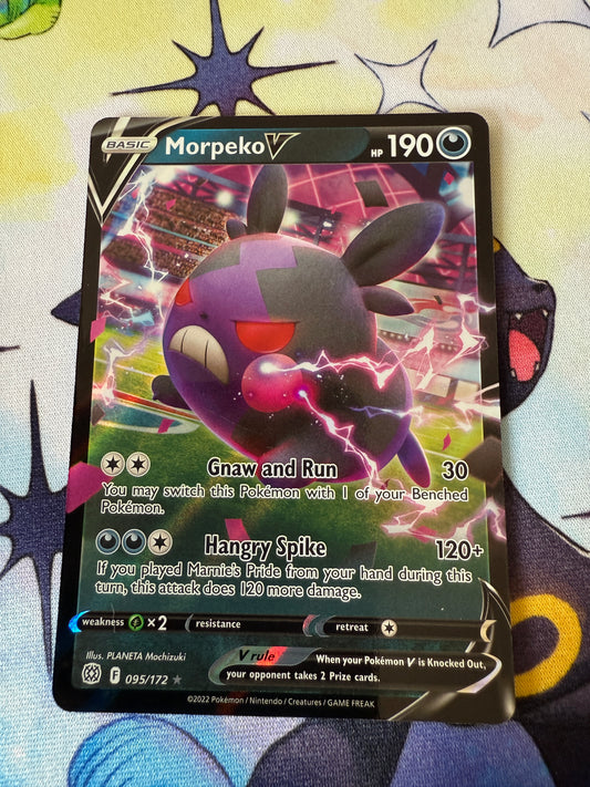 Morpeko V #95 | Pokemon | Sword and Shield | Brilliant Stars