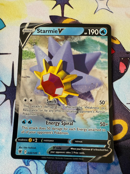 Starmie V #30 | Pokemon | Sword and Shield | Astral Radiance