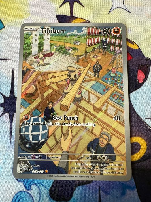 Timburr #183 | Pokemon | Twilight Masquerade