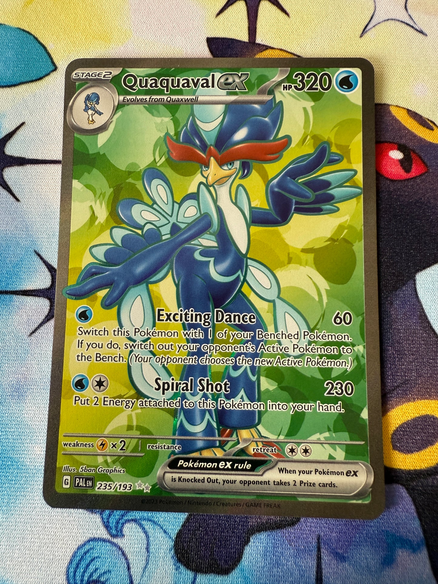 Quaquaval Ex #235 | Pokemon | Paldea Evolved