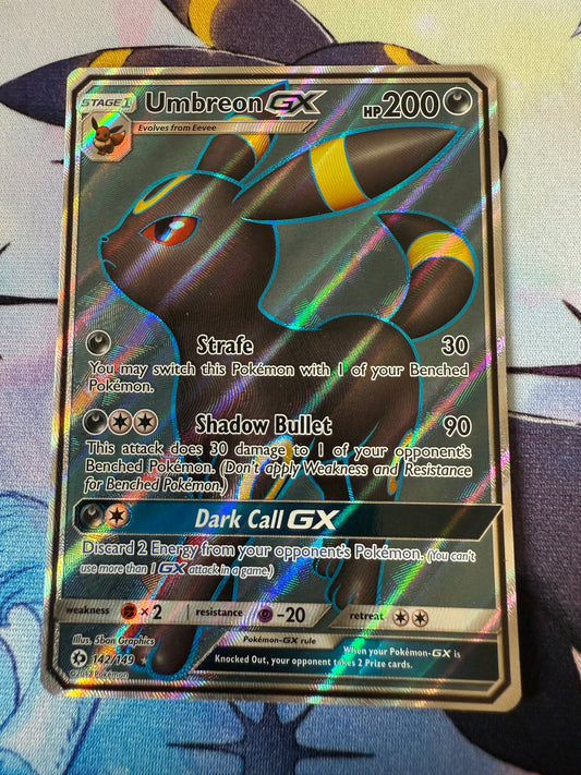 Umbreon GX #142 |  Pokemon | Sun & Moon