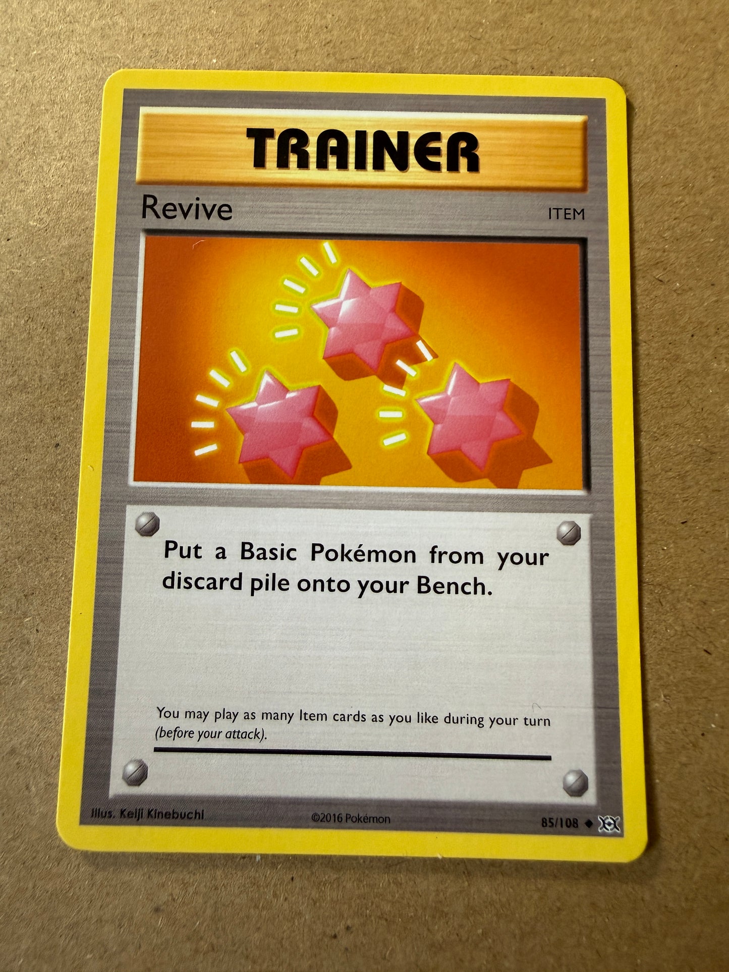 2016 XY Evolutions | Pokemon | Non-Holo Revive #85