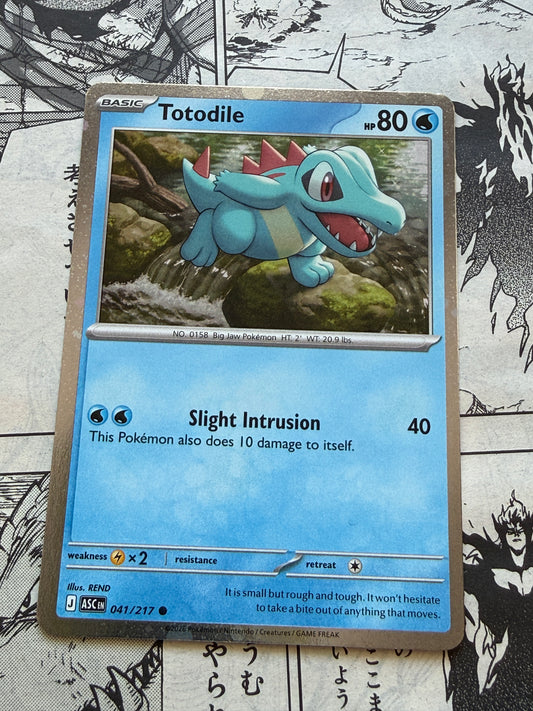 Totodile #41 | Cosmos Holo | Ascended Heroes