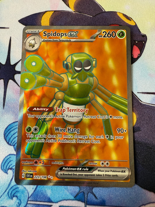 Spidops Ex #223 | Pokemon | Scarlet & Violet