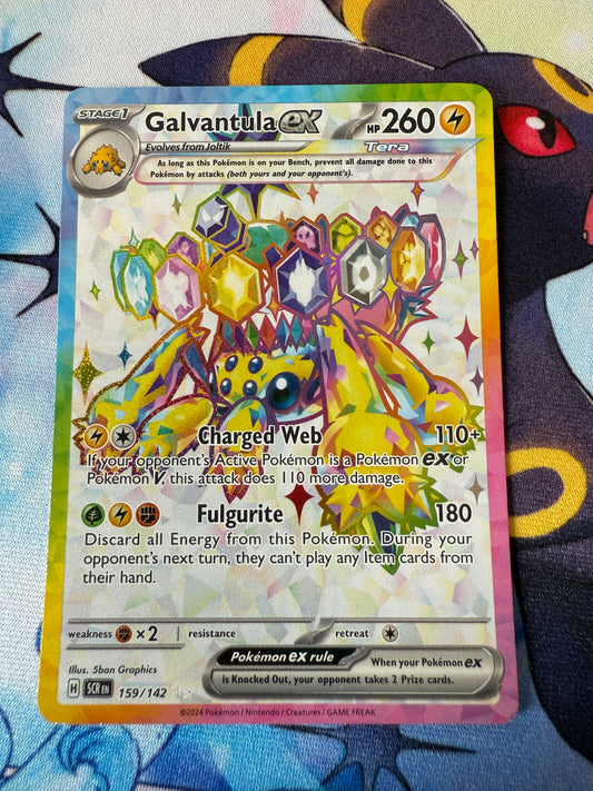 Galvantula Ex #159 | Pokemon | Stellar Crown