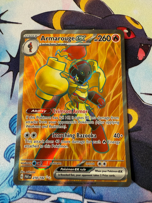 Armarouge Ex #218 | Pokemon | Paradox Rift