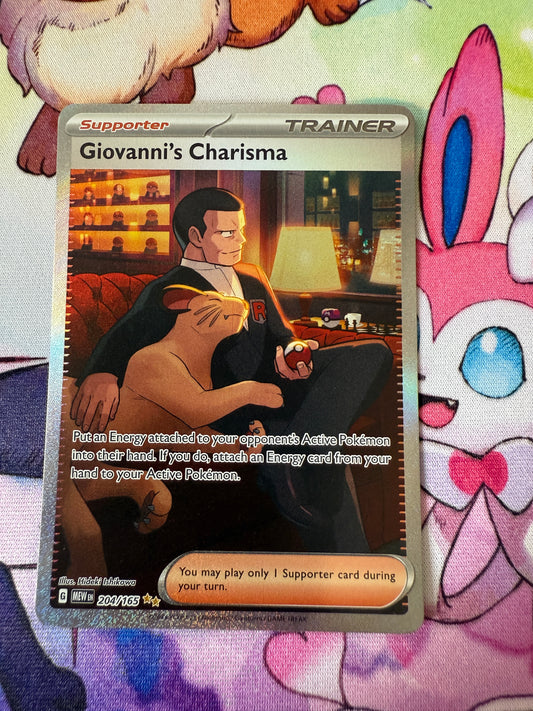 Giovanni's Charisma #204 | Pokemon | 151