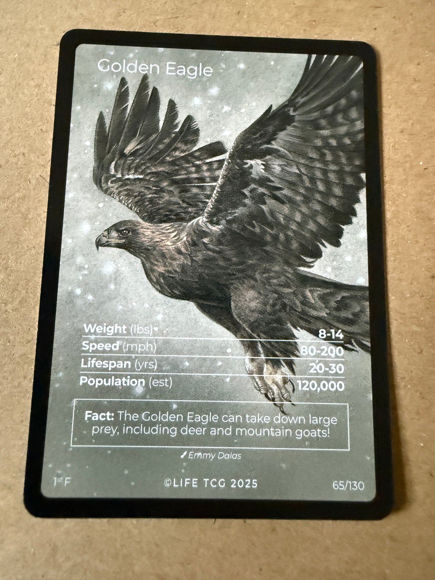 2025 LIFE TCG Birds | Golden Eagle 1st F #65