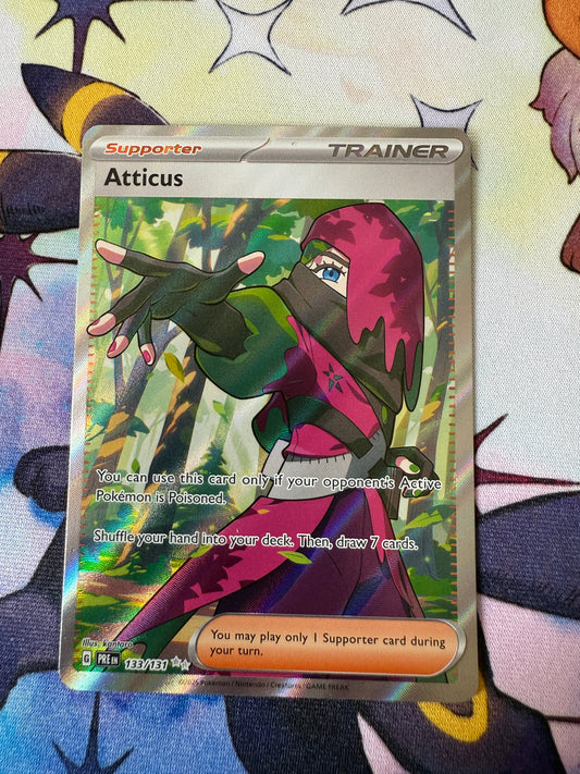 Atticus #133 | Pokemon | Prismatic Evolutions