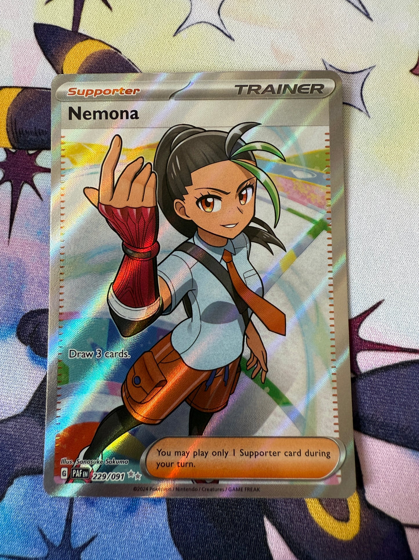 Nemona #229 | Pokemon | Paldean Fates
