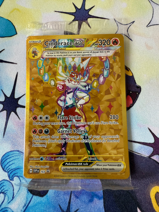 Cinderace Ex #163 | Pokemon Promo | Sealed