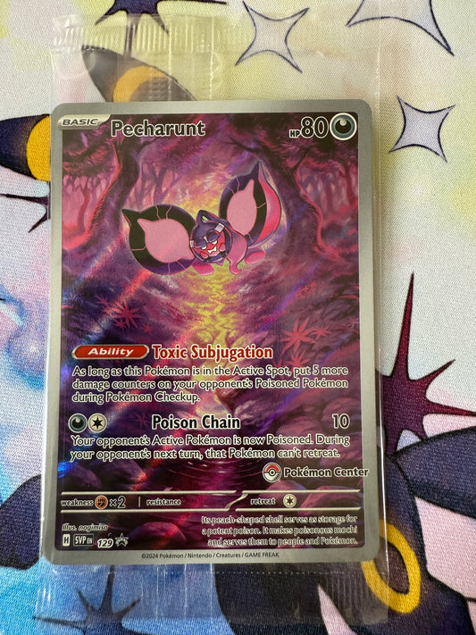 Pecharunt [Pokemon Center] #129 | Pokemon Promo | Shrouded Fable | Sealed