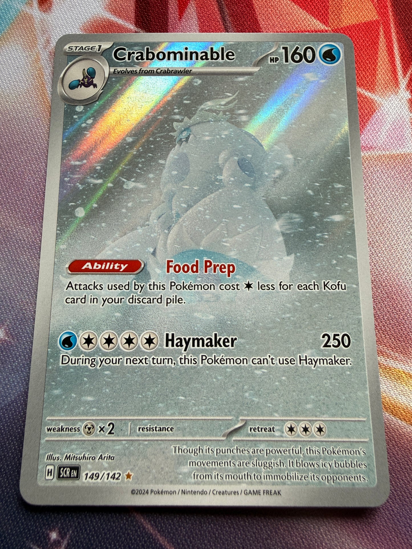 Crabominable #149 | Pokemon Stellar Crown