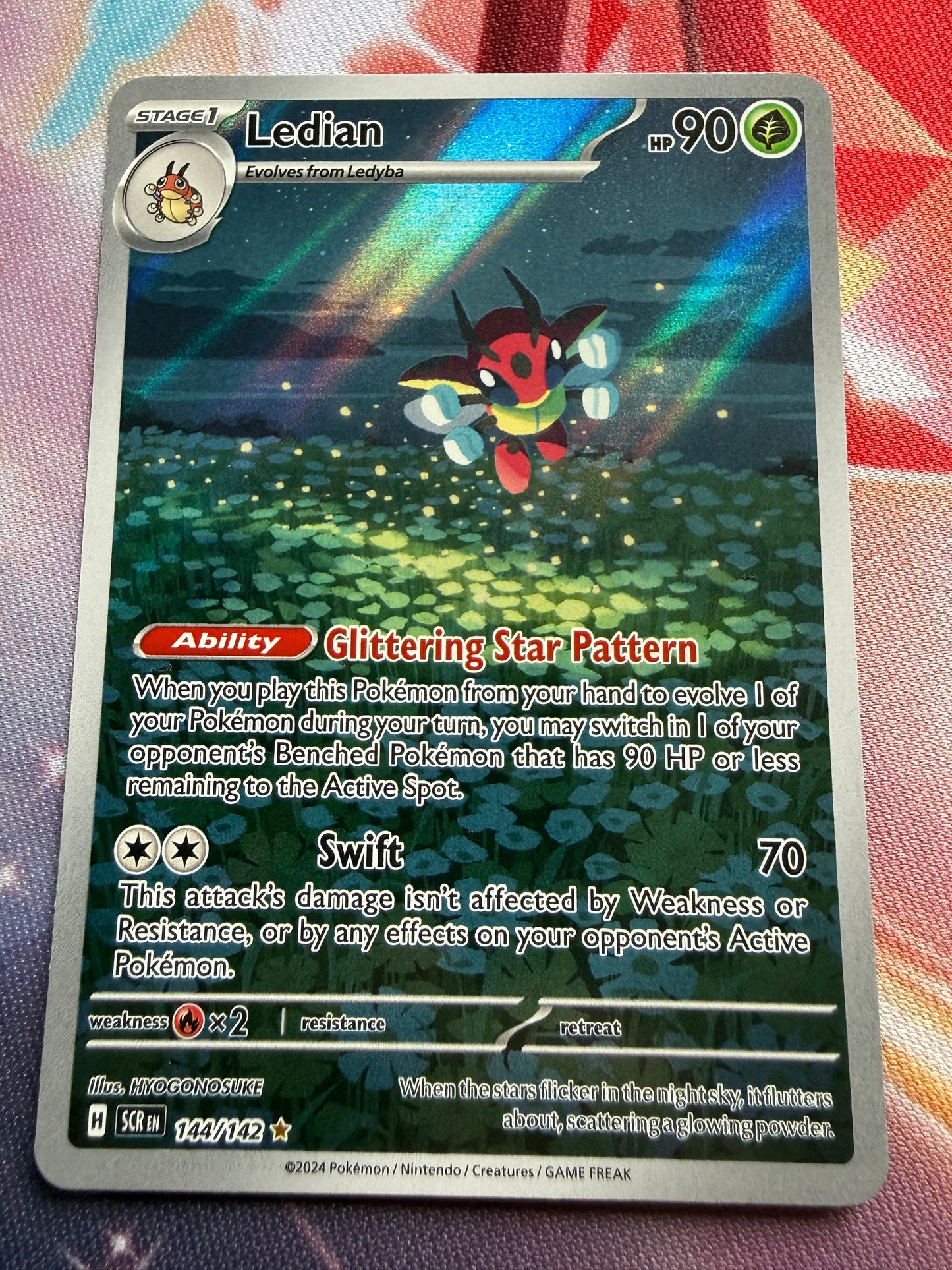 Ledian #144 | Pokemon Stellar Crown