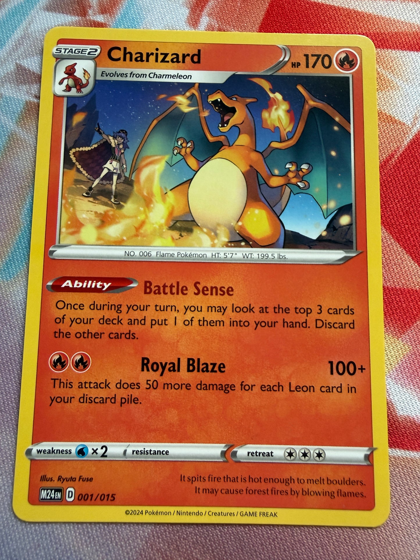 Charizard #1 Pokemon McDonalds 2024