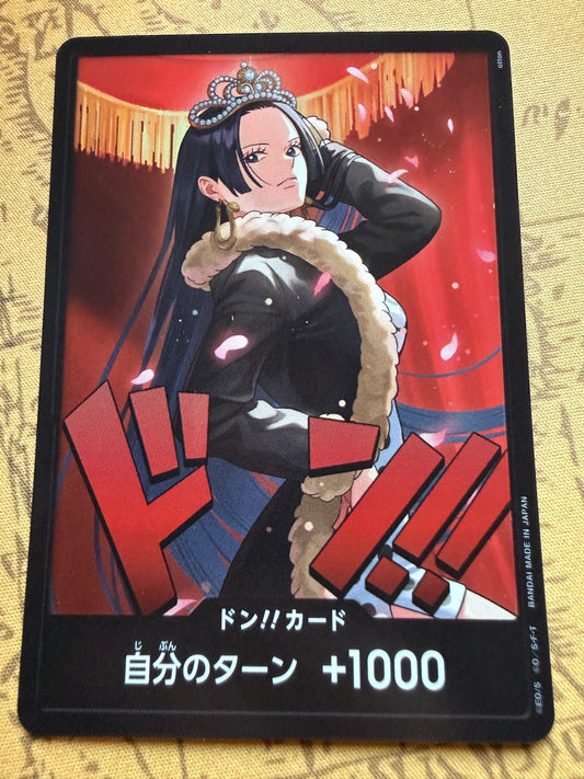 One Piece Extra Booster Heroines Edition | EB03 | Japanese | Boa Hancock Don! Card | Holo