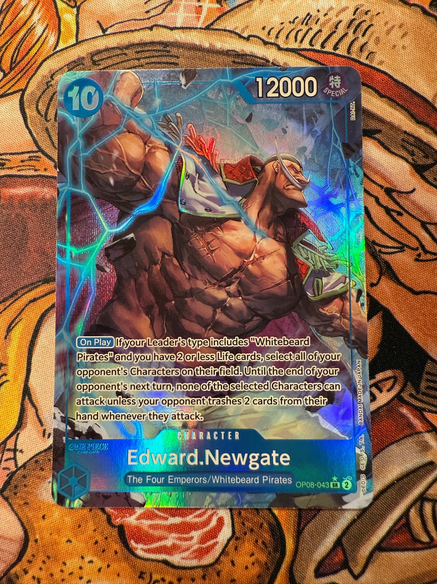 One Piece | English | Edward.Newgate | OP08-043 SR* Alt
