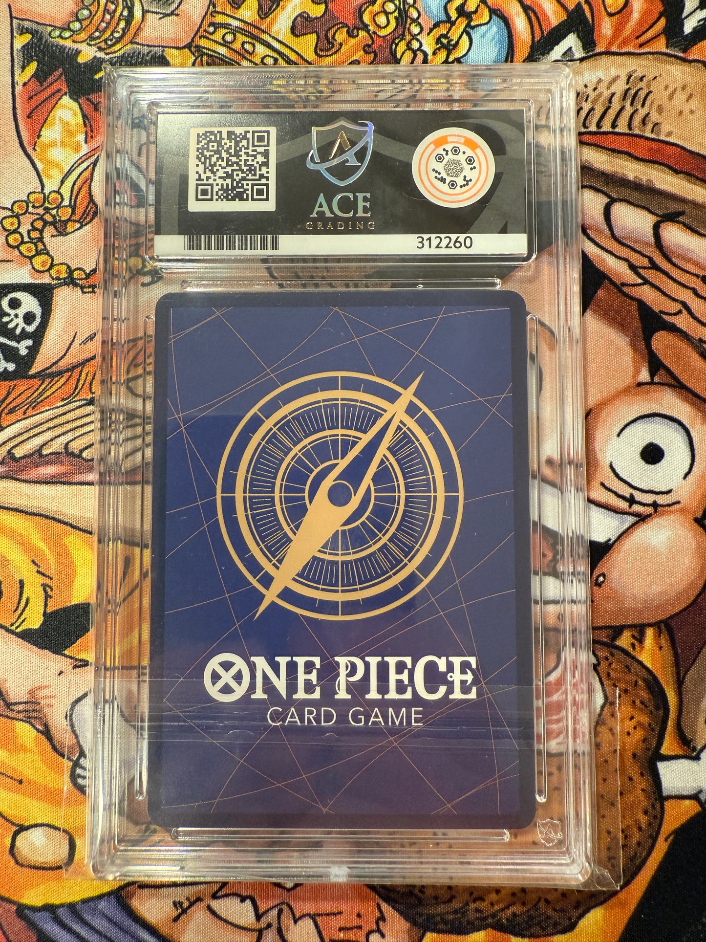 One Piece | English | 2024 Wings of the Captain | Monkey D Luffy | OP06-013 L* Alt | ACE Graded 10