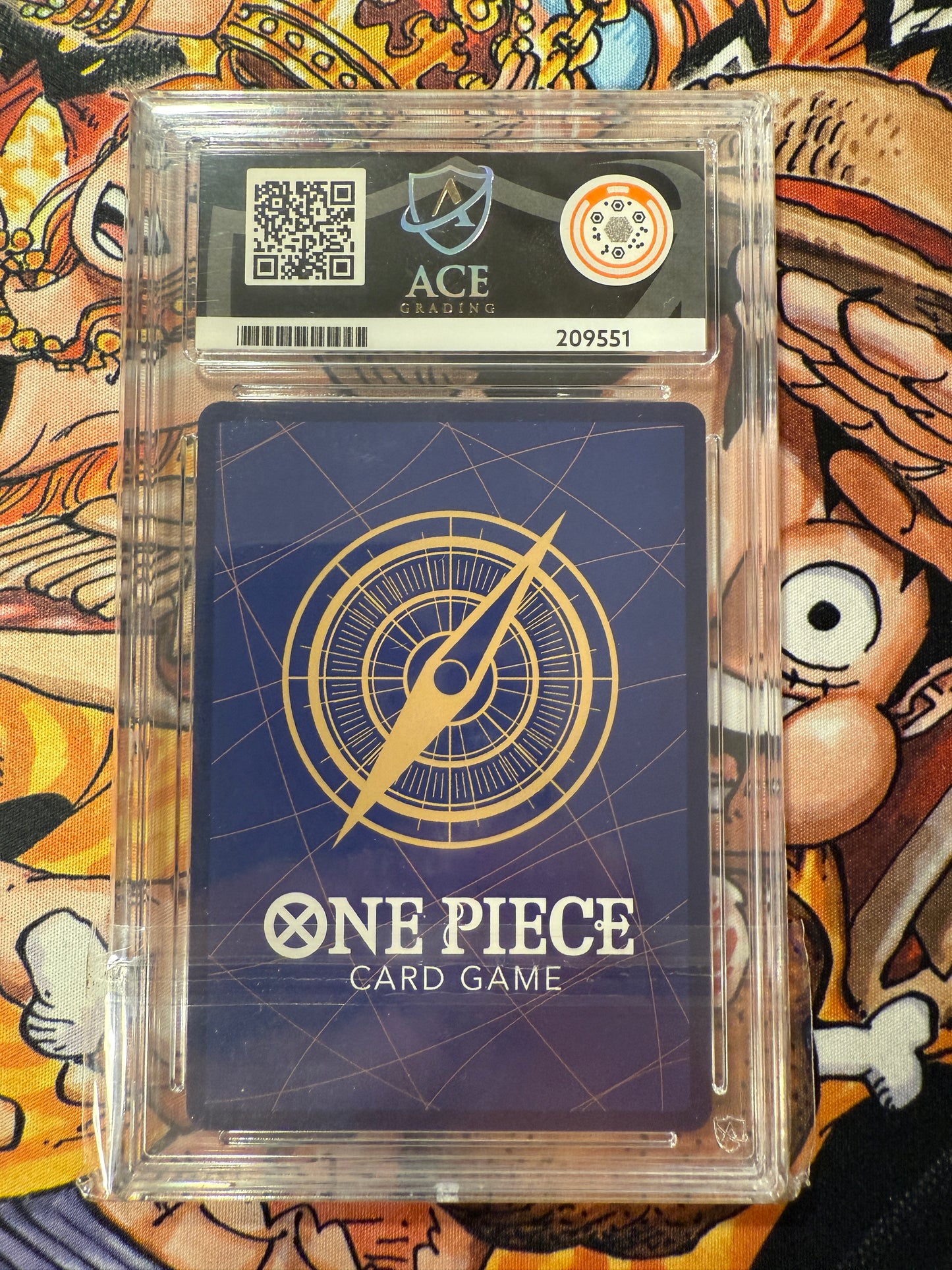 One Piece | English | 2024 500 Years in the Future | Portages.D.Ace | OP07-119 SEC | ACE Graded 10