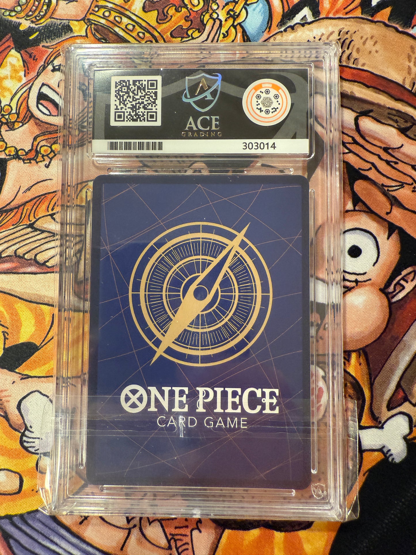 One Piece | English | 2024 The Three Captains | Monkey D Luffy | ST10-006 SR Treasure Booster | ACE Graded 10