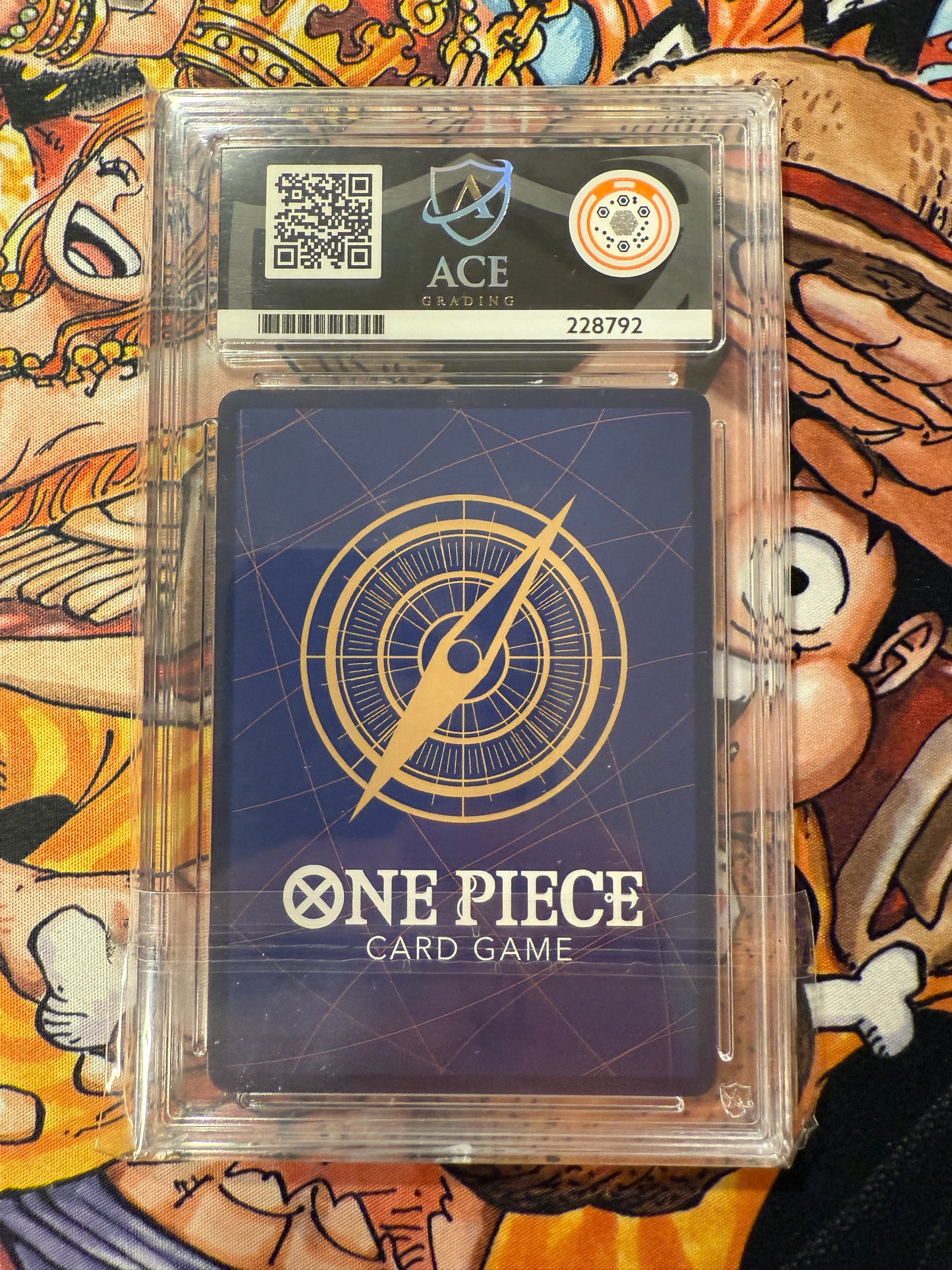 One Piece | English | 2024 Two Legends | Portages D Ace | SP OP02-013 SR | ACE Graded 10