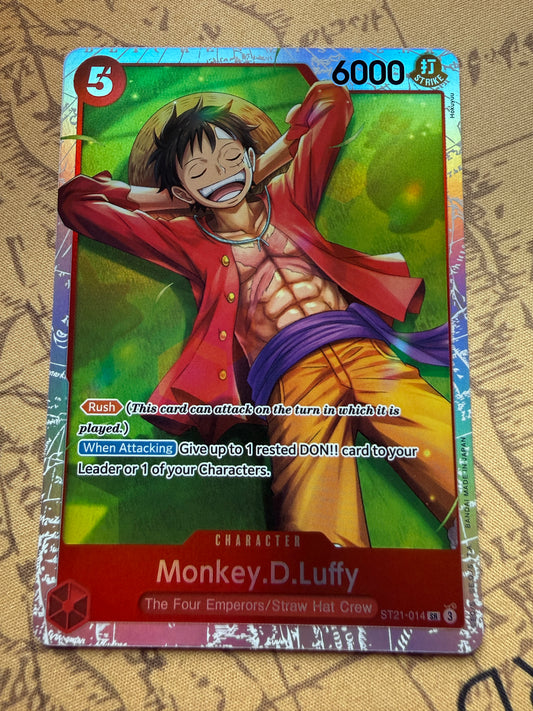 Monkey.D.Luffy [Foil] ST21-014 | One Piece Starter Deck 21: Gear5