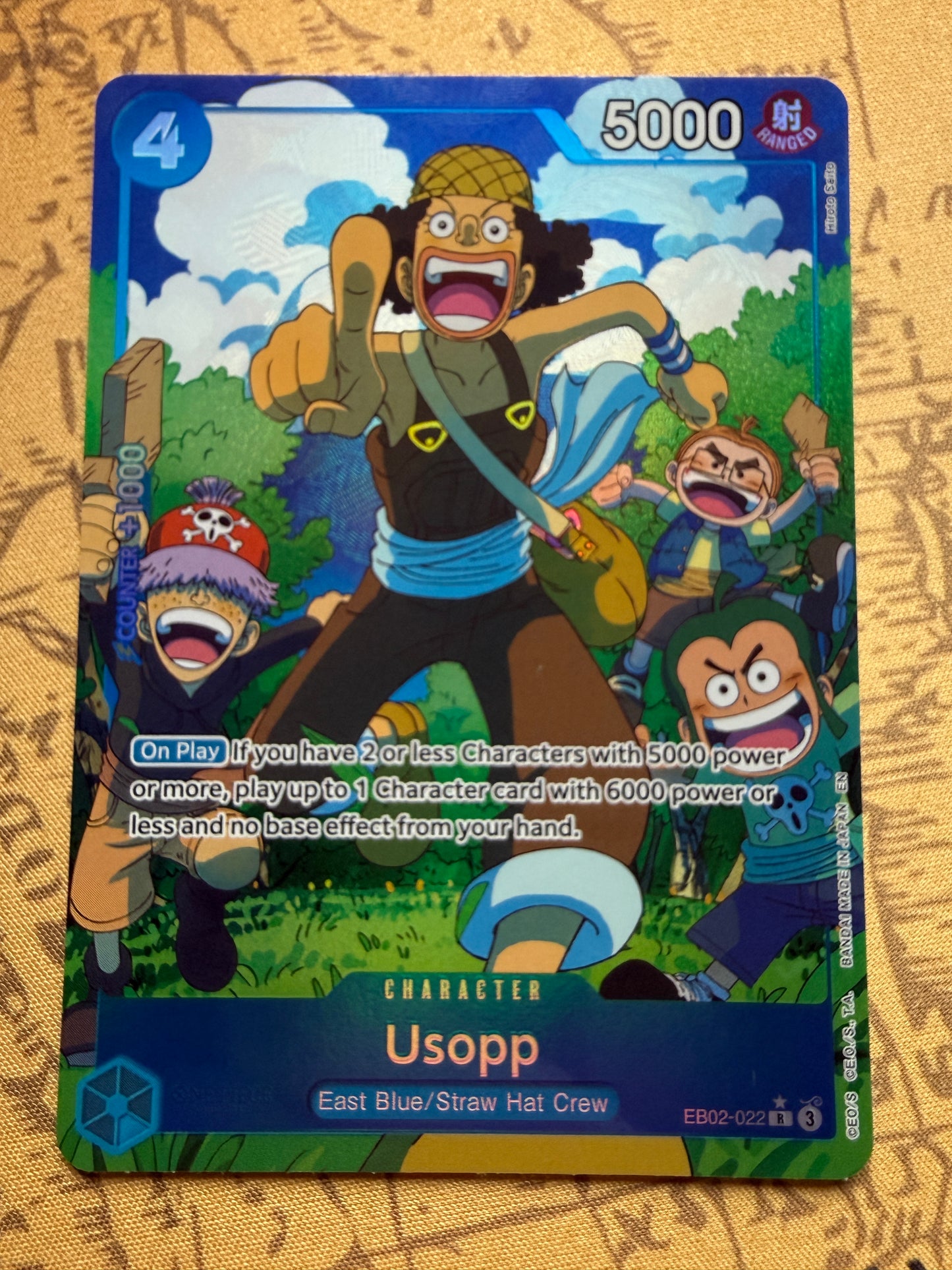 Usopp [Alternate Art] EB02-022 | One Piece Extra Booster Anime 25th Collection