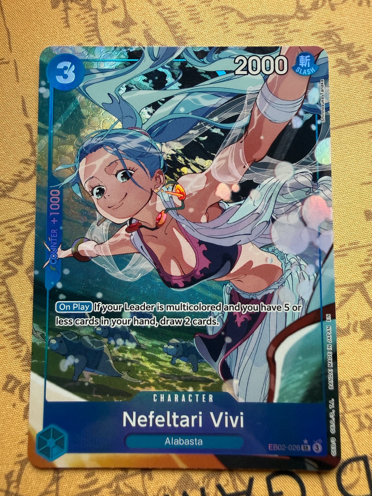 Nefeltari Vivi [Alternate Art] EB02-026 | One Piece Extra Booster Anime 25th Collection