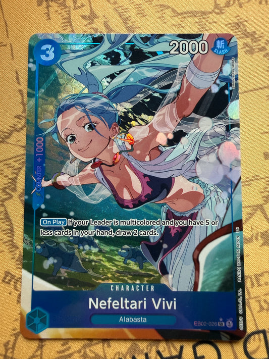 Nefeltari Vivi [Alternate Art] EB02-026 | One Piece Extra Booster Anime 25th Collection