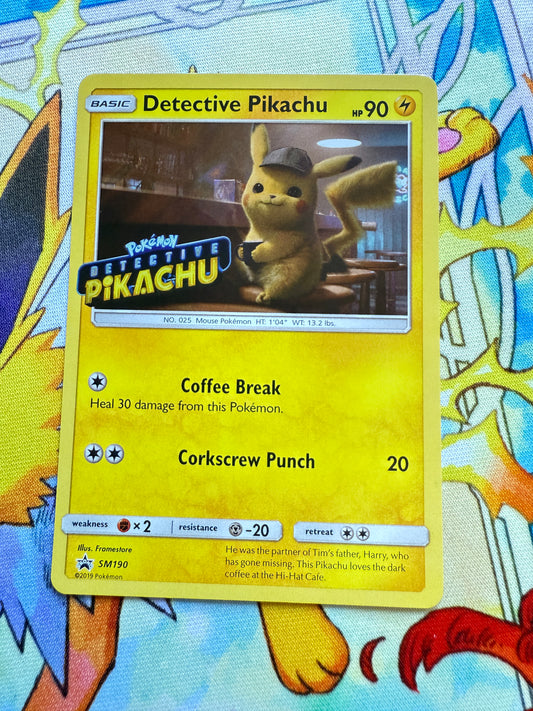 Detective Pikachu [Stamp] #SM190 | Pokemon Promo | Sun and Moon